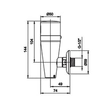 Load image into Gallery viewer, Cobra Exposed Urinal Valve
