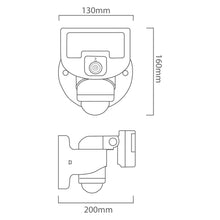 Load image into Gallery viewer, Eurolux Nightwatcher Robotic Security Light with Wi-Fi Camera
