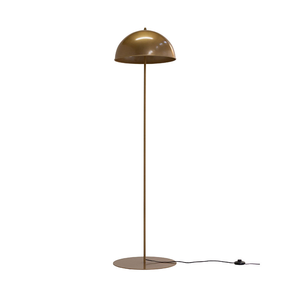 Metal Dome Hemisphere Floor Lamp