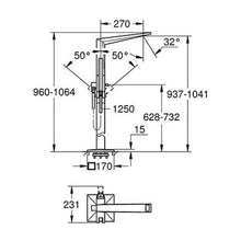 Load image into Gallery viewer, GROHE Allure Brilliant Freestanding Bath Mixer
