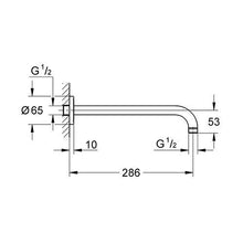 Load image into Gallery viewer, GROHE Rainshower® Round Shower Arm
