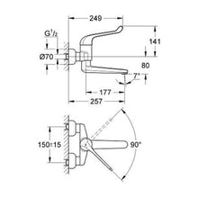 Load image into Gallery viewer, GROHE Euroeco Single Sequential Single Lever Basin Mixer
