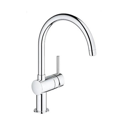 GROHE Minta Single Lever Kitchen Sink Mixer With Swivel C-Spout