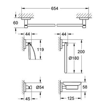 Load image into Gallery viewer, GROHE Essentials Master Bathroom Accessory Set (5-in-1)
