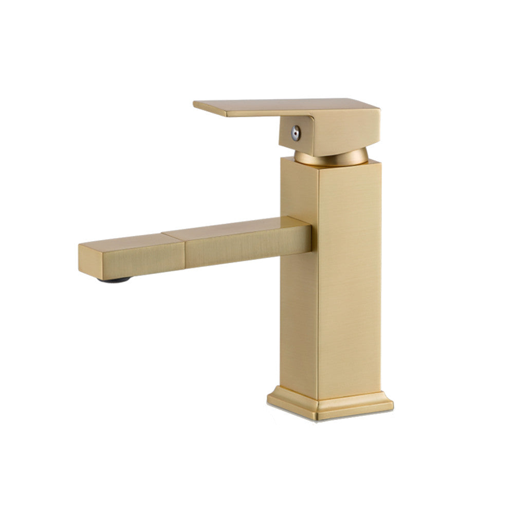 Trendy Taps Aurum Short Square Basin Mixer