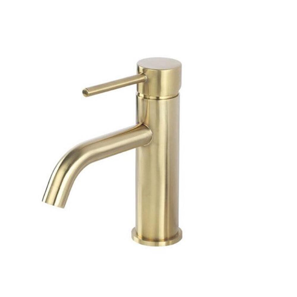 Trendy Taps Short Mixer Brushed Gold