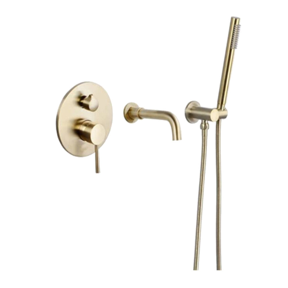 Trendy Taps Aurum Wall Mounted Bath Mixer Set