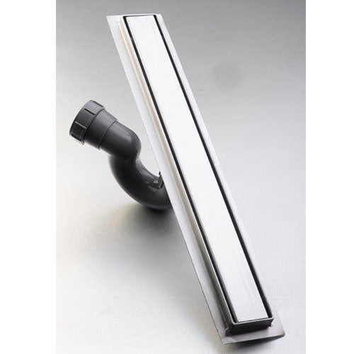 GIO Slimline Shower Channel Solid Reversed Option 450mm