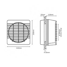 Load image into Gallery viewer, Xpelair Window / Surface Fan 150mm
