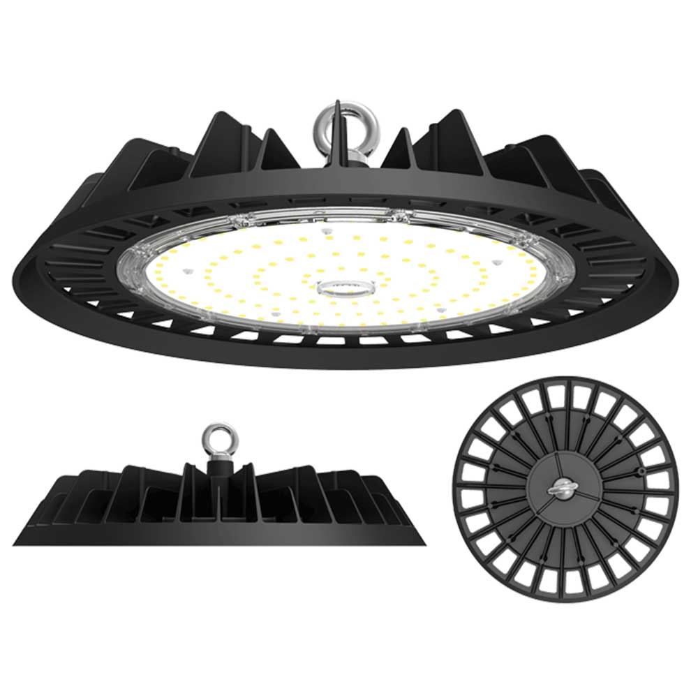 PioLED Helios UFO High Bay Light 100W 14,000lm 5700K