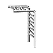 Load image into Gallery viewer, Jeeves Medium Tangent M Shelved Heated Towel Rail
