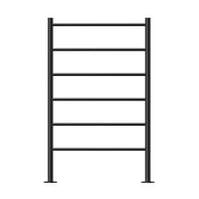 Load image into Gallery viewer, Jeeves Medium Tangent X Freestanding Floor-Mounted Heated Towel Rail
