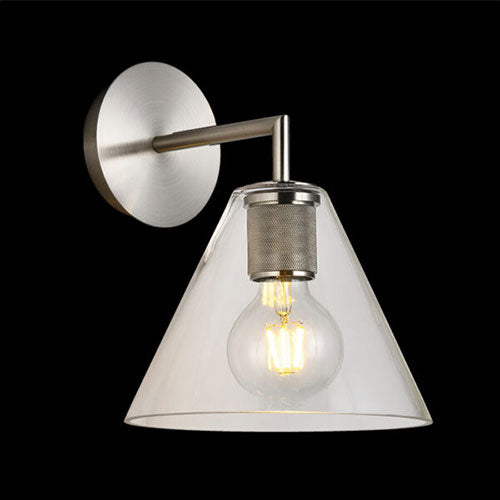 K. Light Trend Glass Cone Wall Light