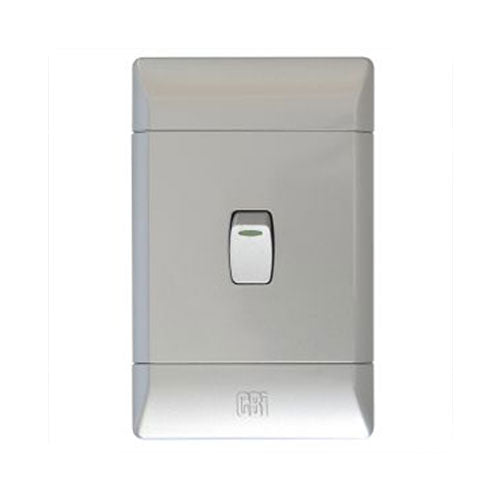 CBi PVC 1 Lever Light Switch 2 x 4