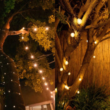 Load image into Gallery viewer, Litehouse Solar LED Outdoor Classic Mini Bulb String Lights 7.5m
