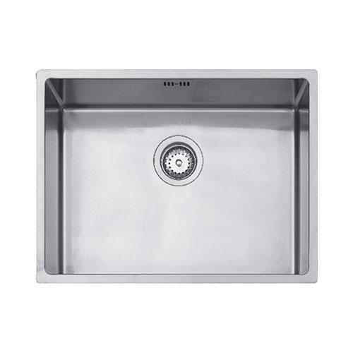 Teka Linea R15 50.40 Single Bowl Undermount Sink - Stainless Steel