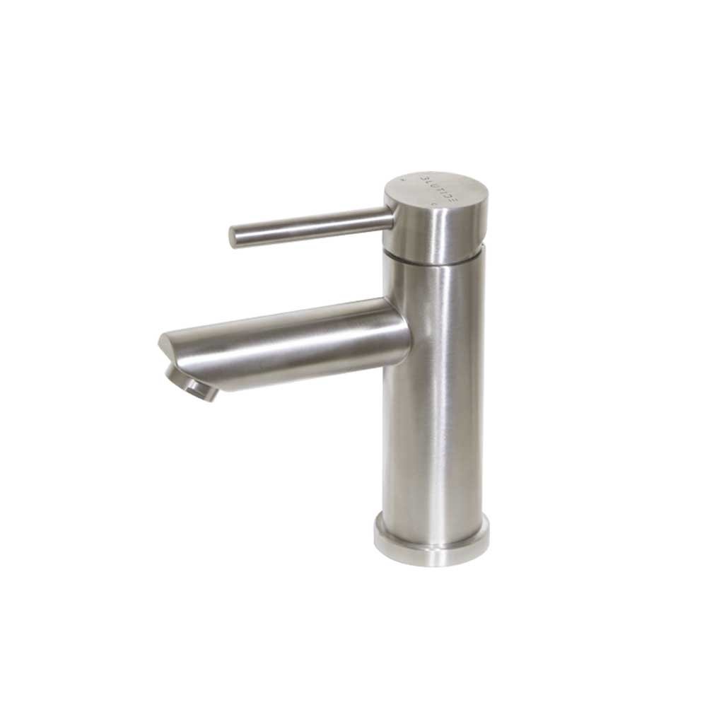 BluTide Moon Standard Basin Mixer Tap - Stainless Steel