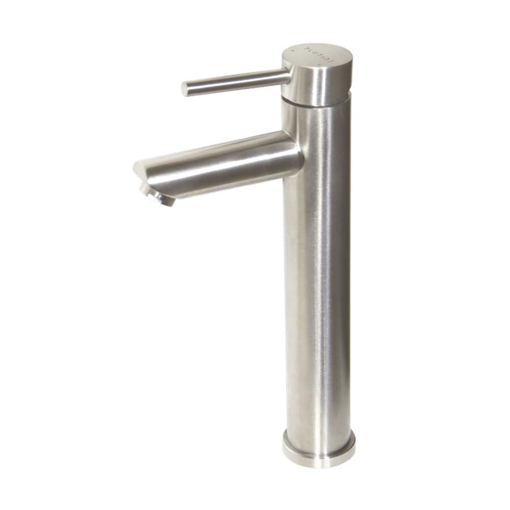 BluTide Moon High Basin Mixer Tap - Stainless Steel