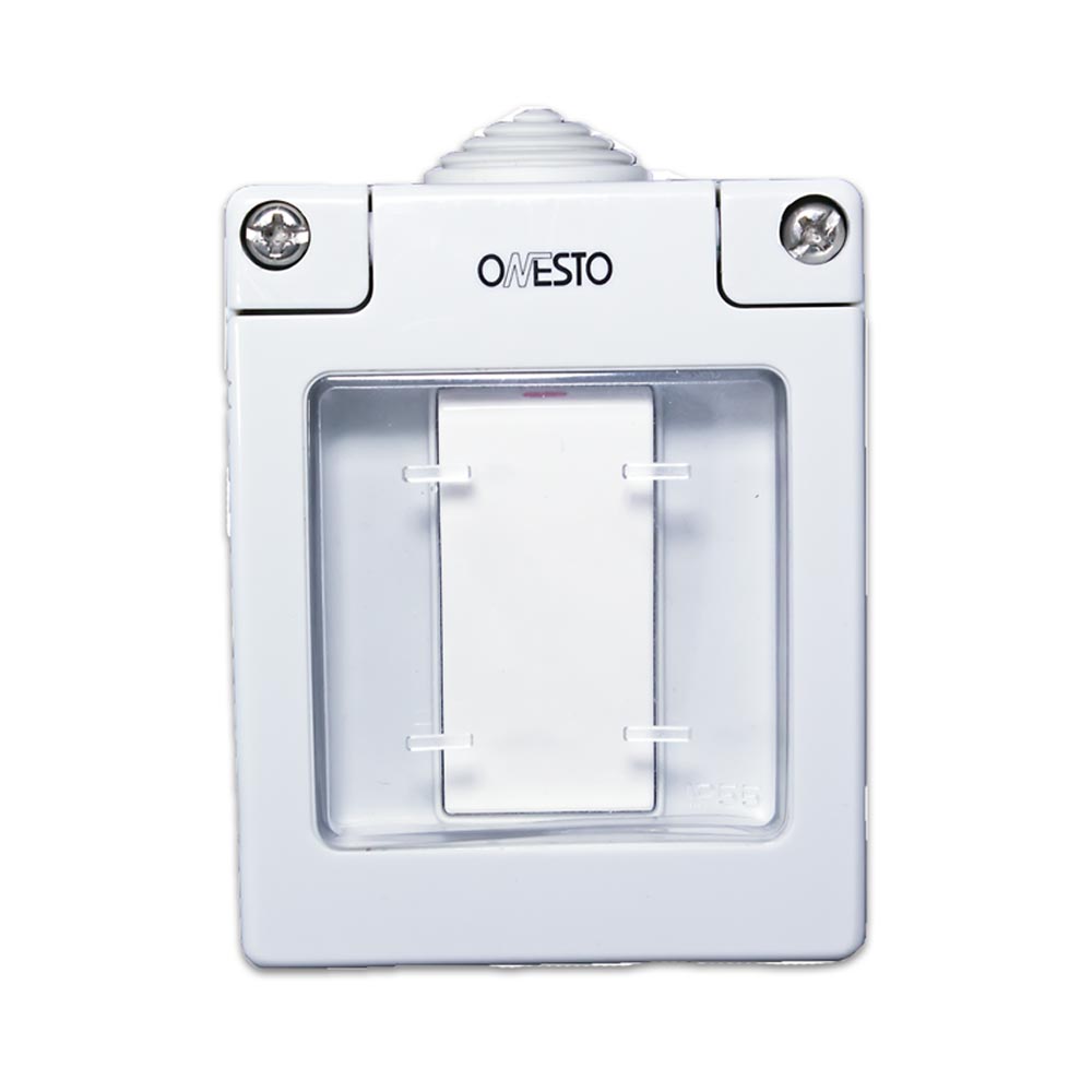 Onesto Matrix 1 Lever 2 Way Switch Enclosure IP55