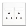 Onesto Matrix Monoblock Wall Socket 2 RSA 4 x 4