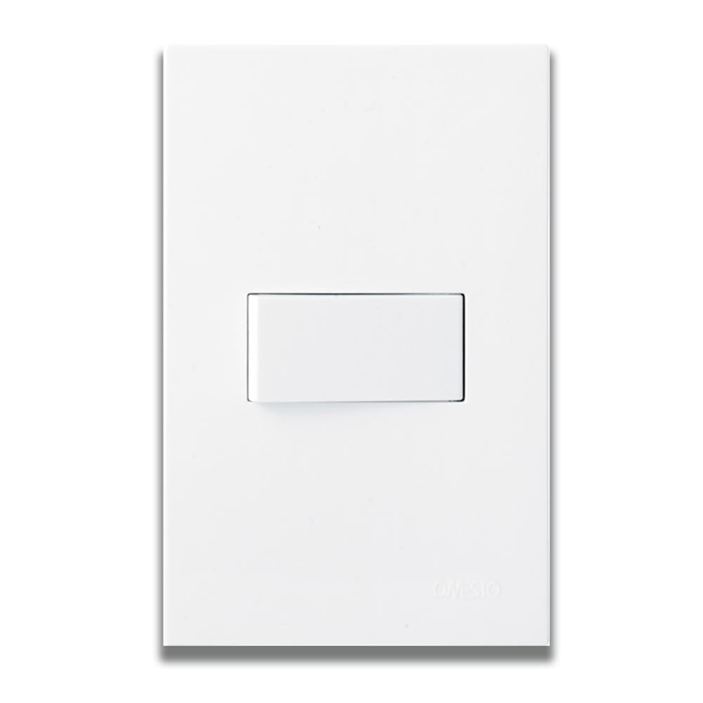 Onesto Matrix Small Light Switch 1 Lever 1 Way 2 x 4