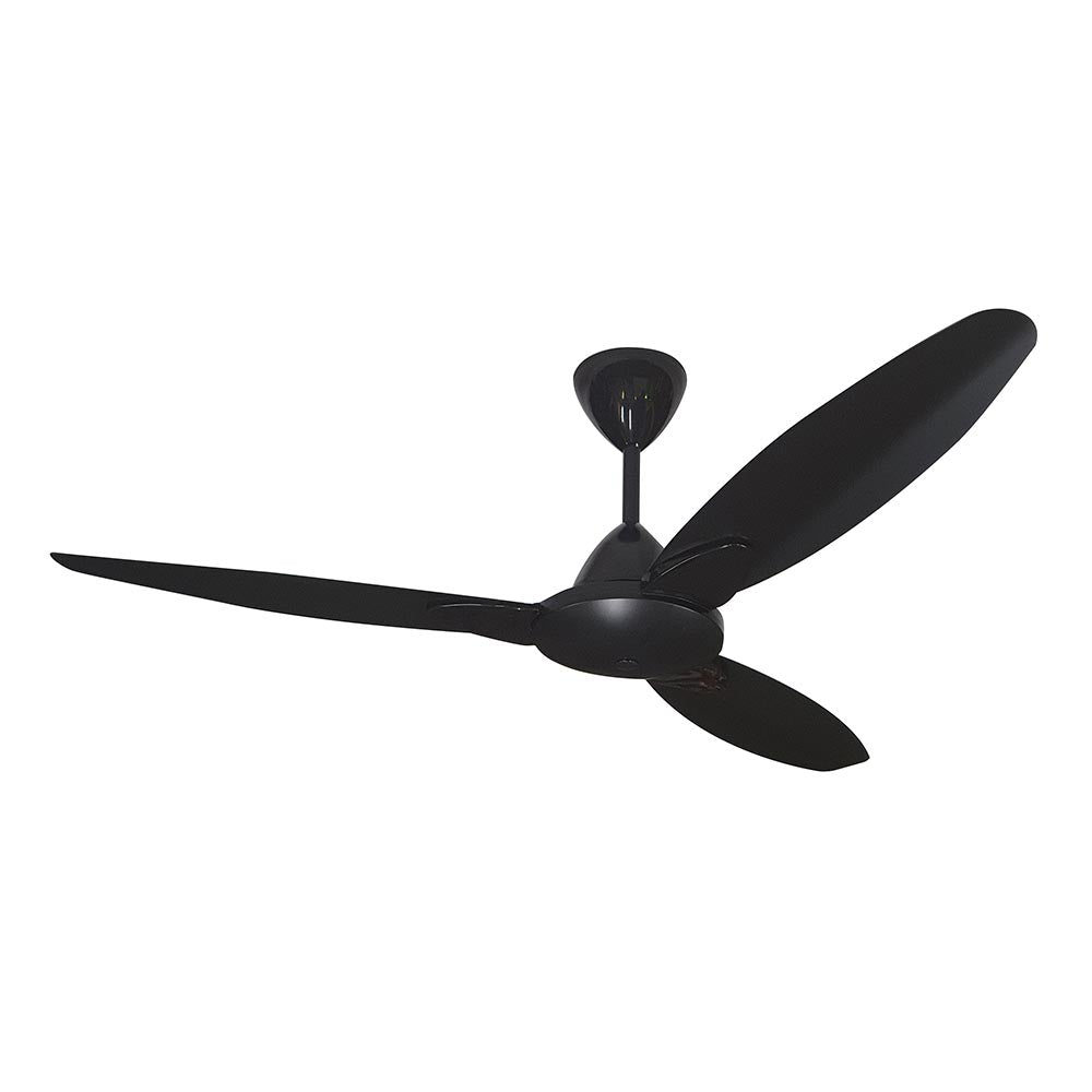 Solent Senorita 3 Blade Ceiling Fan 1200mm - Black