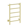 Bathroom Butler Natural 5 Bar Straight PTS Heated Towel Rail 500mm