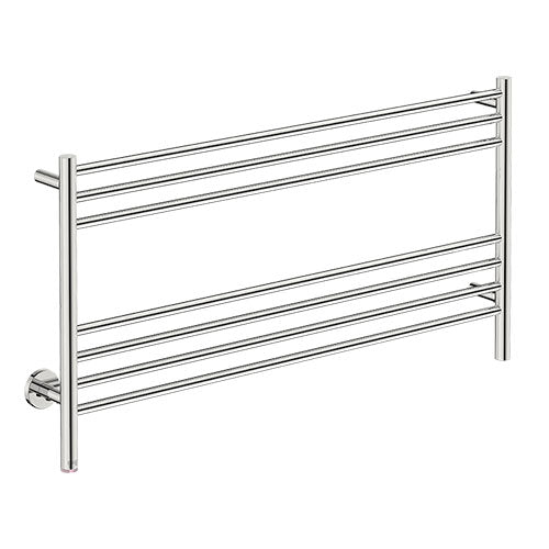 Bathroom Butler Natural 7 Bar Straight PTS Heated Towel Rail 1100mm