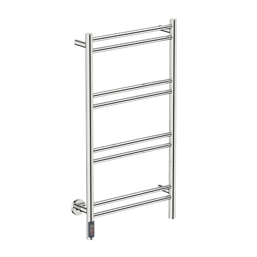 Bathroom Butler Natural 8 Bar Straight TDC Heated Towel Rail 500mm