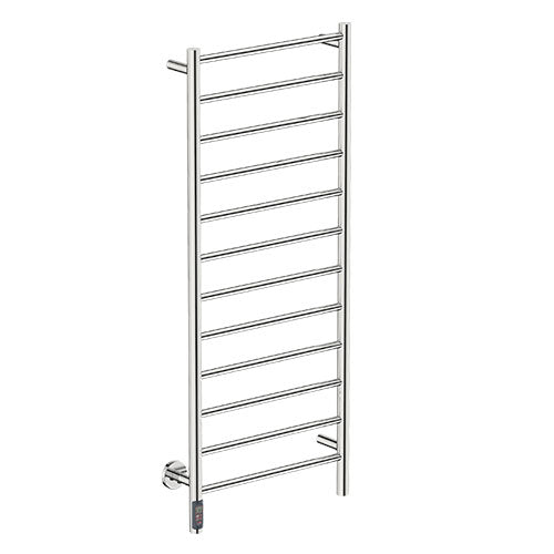 Bathroom Butler Natural 12 Bar Straight TDC Heated Towel Rail 500mm