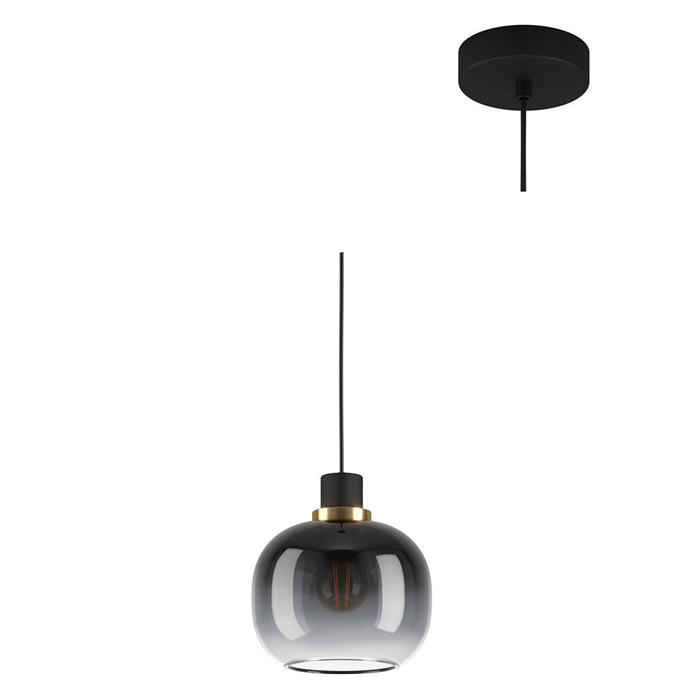 EGLO Oilella Pendant E27 40W - Black