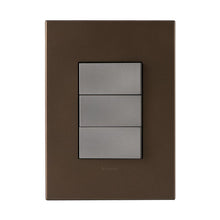 Load image into Gallery viewer, Legrand Arteor 3 Lever 1-Way Light Switch 4 x 2
