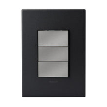 Load image into Gallery viewer, Legrand Arteor 3 Lever 1-Way Light Switch 4 x 2
