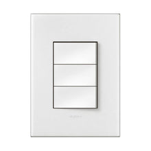 Load image into Gallery viewer, Legrand Arteor 3 Lever 1-Way Light Switch 4 x 2
