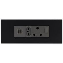 Load image into Gallery viewer, Legrand Arteor 6 Module Power Cluster with USB
