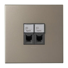 Load image into Gallery viewer, Legrand Arteor Double Network Socket  4 X 4
