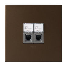 Load image into Gallery viewer, Legrand Arteor Double Network Socket  4 X 4
