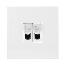 Load image into Gallery viewer, Legrand Arteor Double Network Socket  4 X 4
