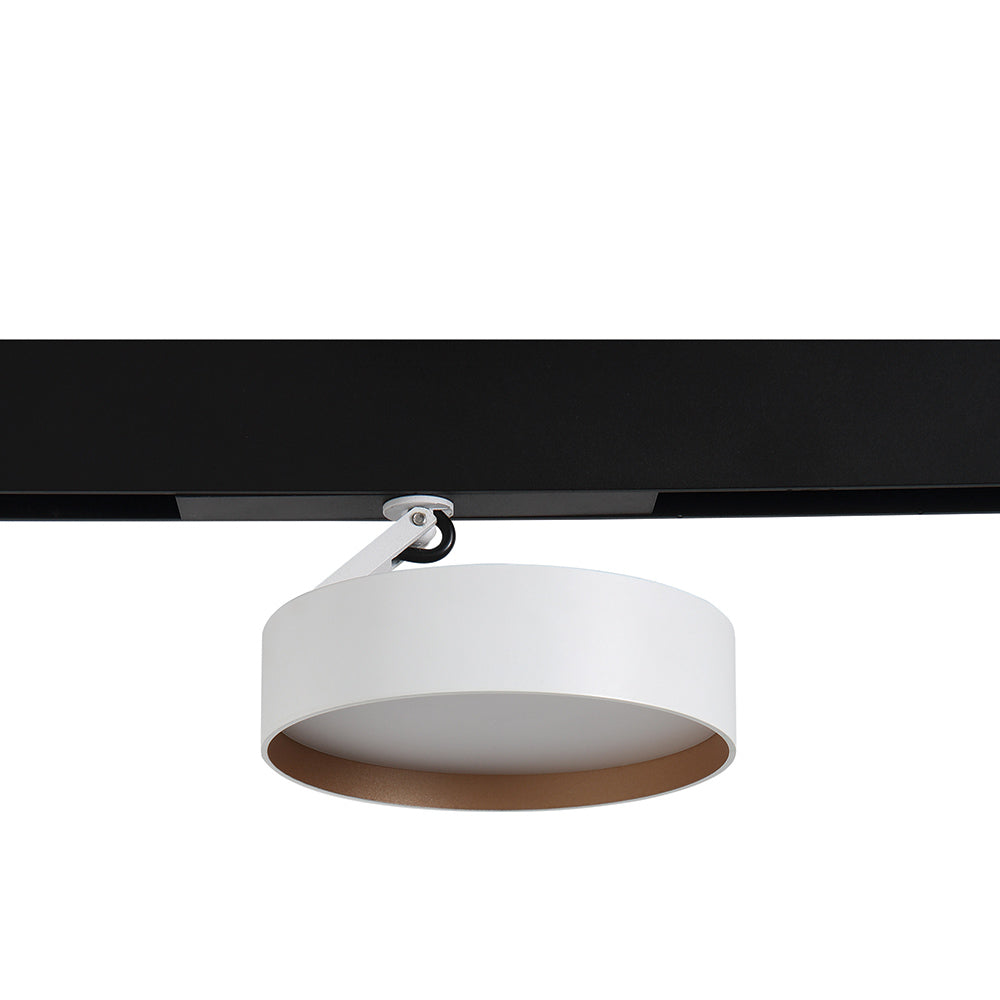 Eurolux Magnetic SMD LED Ceiling Light - White and Gold