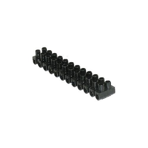 Tradeprice Cable Strip Connector 12-Way 15A - Black