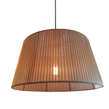 Load image into Gallery viewer, Pleated Fabric Tapered Drum Pendant
