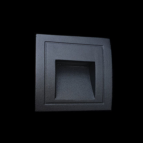 K. Light Square LED Small Step Light 1W 3000K