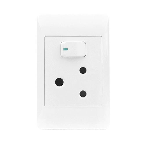 S-TEC Single Switched Socket 4 x 2