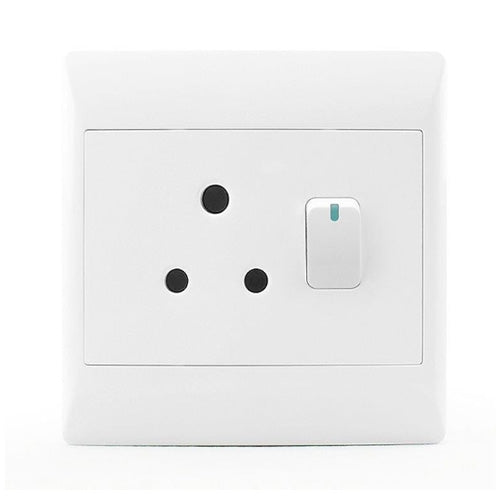 S-TEC Single Switched Socket 4 x 4