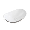 Trendy Taps Oval Basin White