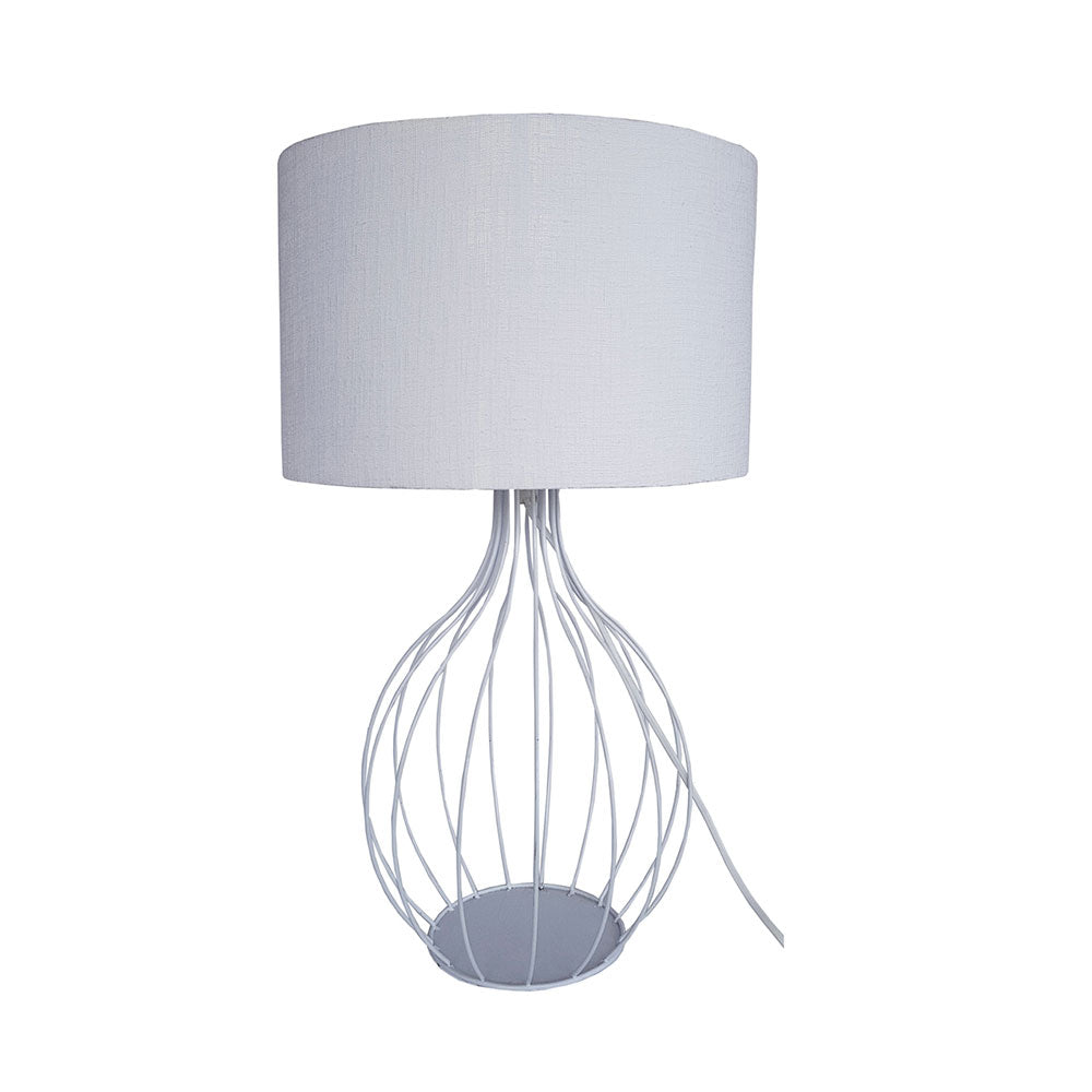 Wired Baby Ally Table Lamp - White