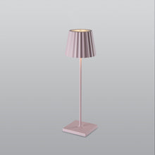 Load image into Gallery viewer, Spazio Plissè Rechargeable LED Table Lamp 2.2W 188lm 2700-3000k
