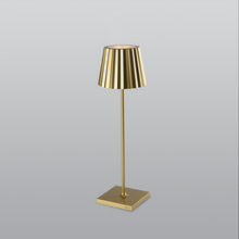 Load image into Gallery viewer, Spazio Plissè Rechargeable LED Table Lamp 2.2W 188lm 2700-3000k
