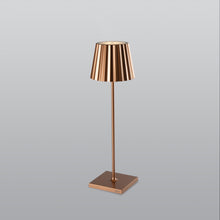 Load image into Gallery viewer, Spazio Plissè Rechargeable LED Table Lamp 2.2W 188lm 2700-3000k
