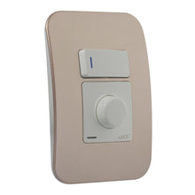 Load image into Gallery viewer, VETi &lt;i&gt;1&lt;/i&gt; Rotary Dimmer with Locator Switch 400W 4 x 2 - White Modules
